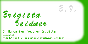 brigitta veidner business card